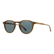 Hampton SUN Zonnebril Matte Saddle Tortoise Garrett Leight , Brown , U...