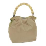 Pre-owned Nylon dior-bags Dior Vintage , Beige , Dames