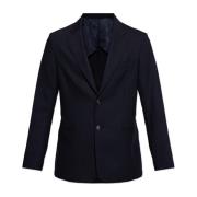 Blazer met open revers Emporio Armani , Blue , Heren