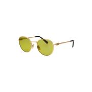 MU 55Zs 5Ak07O Sunglasses Miu Miu , Yellow , Dames