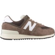 Klassieke Sneakers voor Dagelijks Gebruik New Balance , Brown , Heren