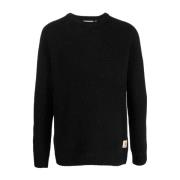 Gespikkelde Anglistic Sweater Carhartt Wip , Black , Heren