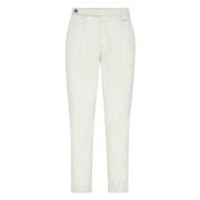 Casual Katoenen Broek Brunello Cucinelli , White , Heren