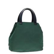 Pre-owned Nylon handbags Prada Vintage , Green , Dames