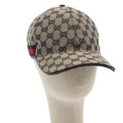 Pre-owned Canvas hats Gucci Vintage , Red , Dames