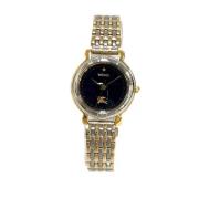 Pre-owned Metal watches Burberry Vintage , Black , Dames