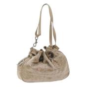 Pre-owned Nylon dior-bags Dior Vintage , Beige , Dames