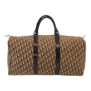 Pre-owned Canvas travel-bags Dior Vintage , Brown , Unisex