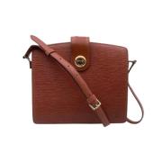 Pre-owned Leather louis-vuitton-bags Louis Vuitton Vintage , Brown , D...