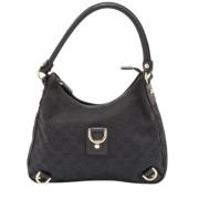 Pre-owned Canvas handbags Gucci Vintage , Black , Dames