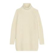 Lang gebreide trui relaxed Marc O'Polo , Beige , Dames