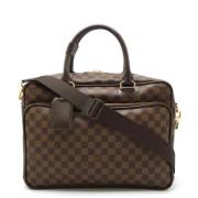 Pre-owned Canvas handbags Louis Vuitton Vintage , Brown , Heren