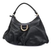 Pre-owned Leather gucci-bags Gucci Vintage , Black , Dames