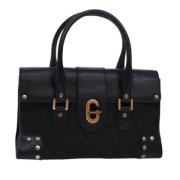 Pre-owned Canvas gucci-bags Gucci Vintage , Black , Dames