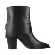 Cowboy Laarzen Dames Uitverkoop Alpe , Black , Dames