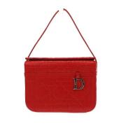 Pre-owned Leather dior-bags Dior Vintage , Red , Dames