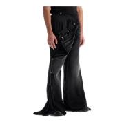 Aanpasbare Geknoopte Taille Jeans Y/Project , Black , Heren