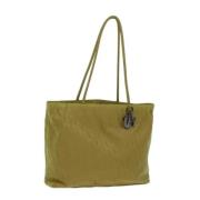 Pre-owned Canvas dior-bags Dior Vintage , Yellow , Dames