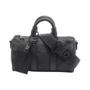 Pre-owned Leather louis-vuitton-bags Louis Vuitton Vintage , Black , D...