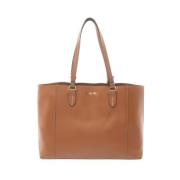 Pre-owned Leather shoulder-bags Miu Miu Pre-owned , Brown , Dames