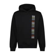 Logo hoodie voor mannen Dior , Black , Heren