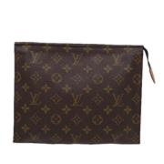 Pre-owned Canvas louis-vuitton-bags Louis Vuitton Vintage , Brown , Da...