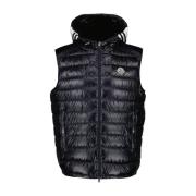 Mouwloze Clai Pufferjas Moncler , Blue , Heren