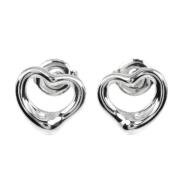 Pre-owned Metal earrings Tiffany & Co. Pre-owned , Gray , Dames