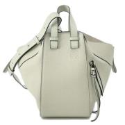 Pre-owned Leather handbags Loewe Pre-owned , Gray , Dames