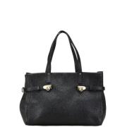 Pre-owned Leather shoulder-bags Salvatore Ferragamo Pre-owned , Black ...