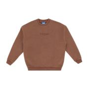 Bruine Crewneck Sweater Herfst/Winter 2024 Usual , Brown , Heren