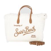 Colette Winter Tote Tas MC2 Saint Barth , White , Dames