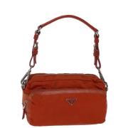 Pre-owned Nylon prada-bags Prada Vintage , Orange , Dames