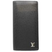 Pre-owned Leather wallets Louis Vuitton Vintage , Brown , Heren