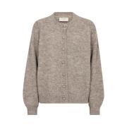 Louisa Cardigan Freequent , Beige , Dames