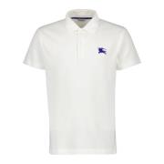 Klassieke Polo Shirt Lente-Zomer 2024 Burberry , White , Heren