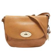 Pre-owned Leather handbags Mulberry Pre-owned , Beige , Dames