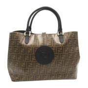 Pre-owned Canvas fendi-bags Fendi Vintage , Brown , Dames