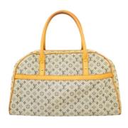 Pre-owned Canvas louis-vuitton-bags Louis Vuitton Vintage , Beige , Da...