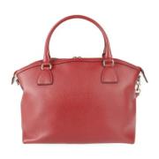 Pre-owned Leather gucci-bags Gucci Vintage , Red , Dames