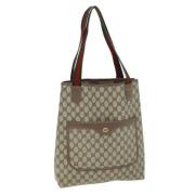 Pre-owned Canvas gucci-bags Gucci Vintage , Beige , Dames