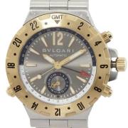 Pre-owned Stainless Steel watches Bvlgari Vintage , Gray , Heren