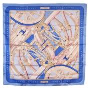 Pre-owned Canvas scarves Hermès Vintage , Multicolor , Dames