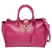 Pre-owned Leather shoulder-bags Yves Saint Laurent Vintage , Pink , Da...