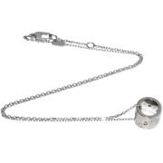 Pre-owned Metal necklaces Gucci Vintage , Gray , Dames