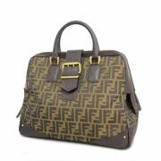 Pre-owned Nylon fendi-bags Fendi Vintage , Brown , Dames