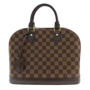 Pre-owned Canvas louis-vuitton-bags Louis Vuitton Vintage , Brown , Da...