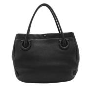 Pre-owned Leather handbags Salvatore Ferragamo Pre-owned , Black , Dam...