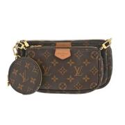 Pre-owned Fabric louis-vuitton-bags Louis Vuitton Vintage , Brown , Da...