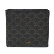 Pre-owned Canvas wallets Celine Vintage , Black , Dames